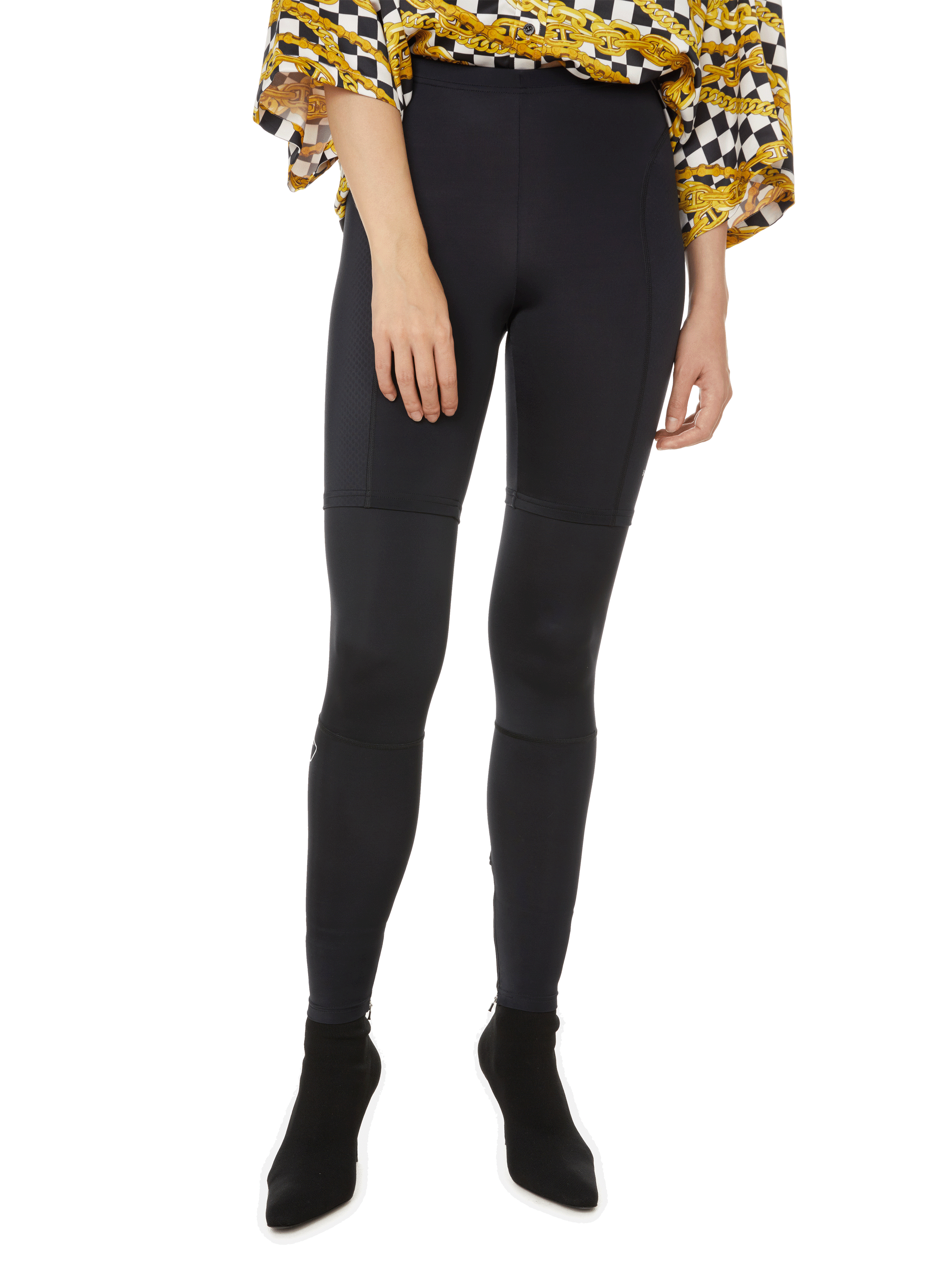 balenciaga logo leggings