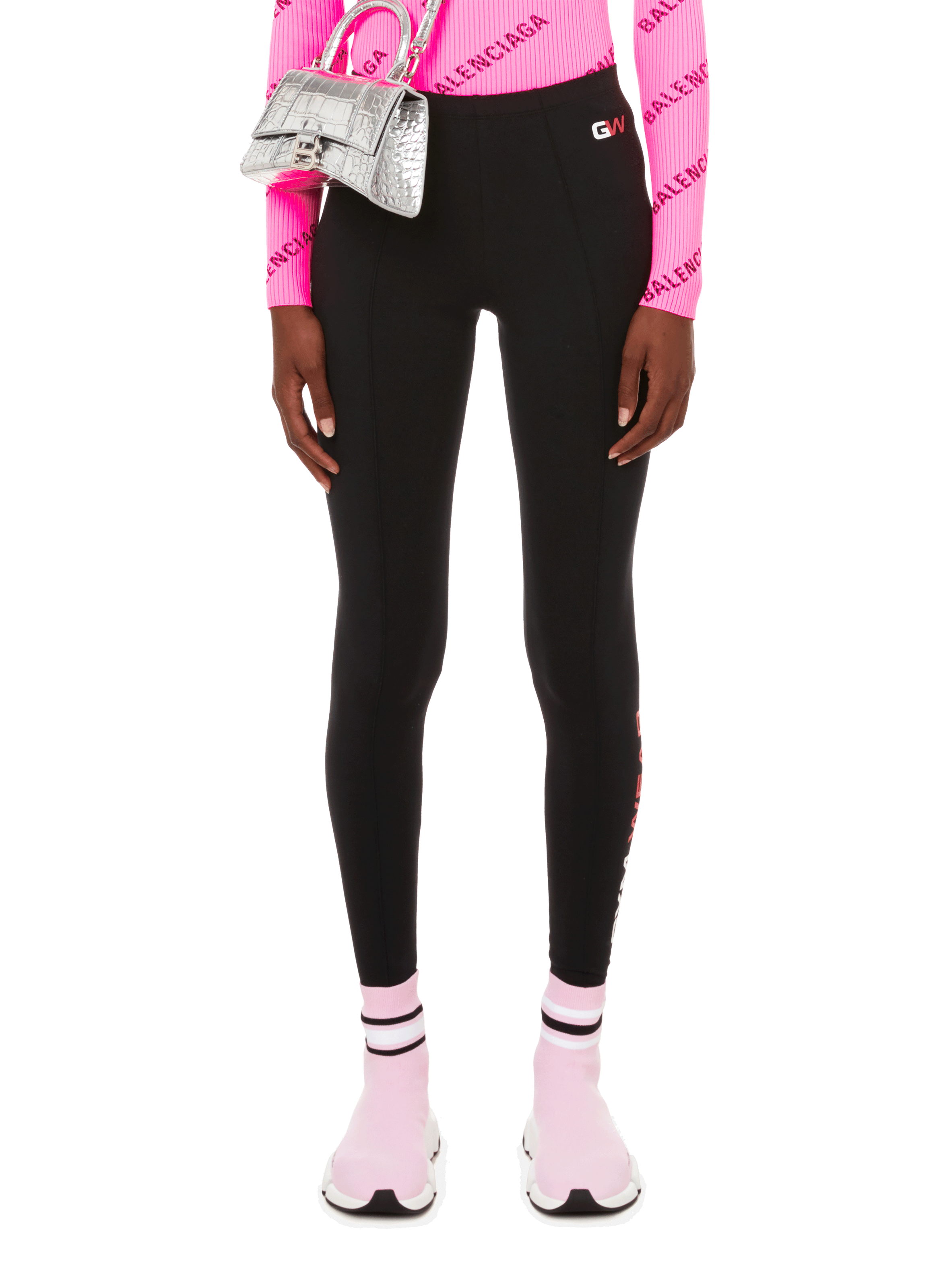 balenciaga gym wear leggings