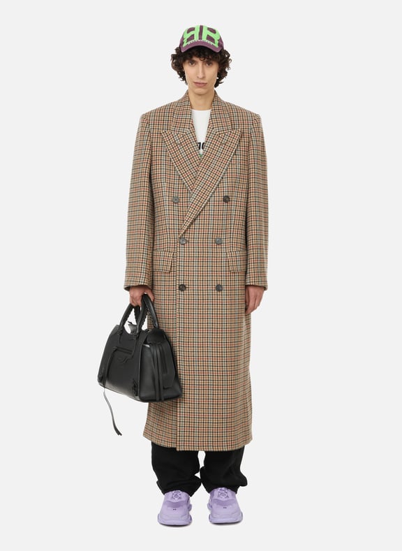 Balenciaga 2025 checked coat