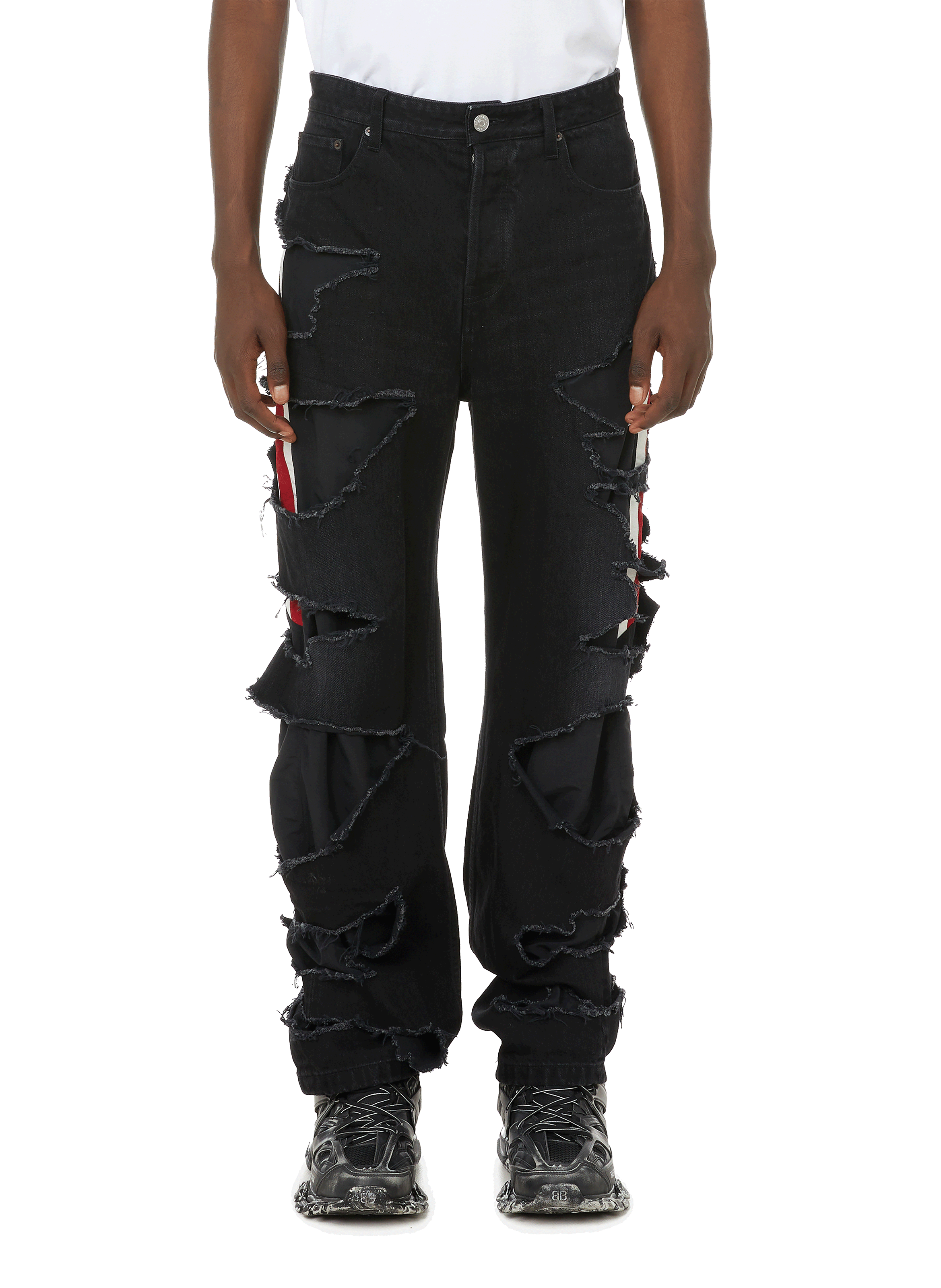 balenciaga black jeans