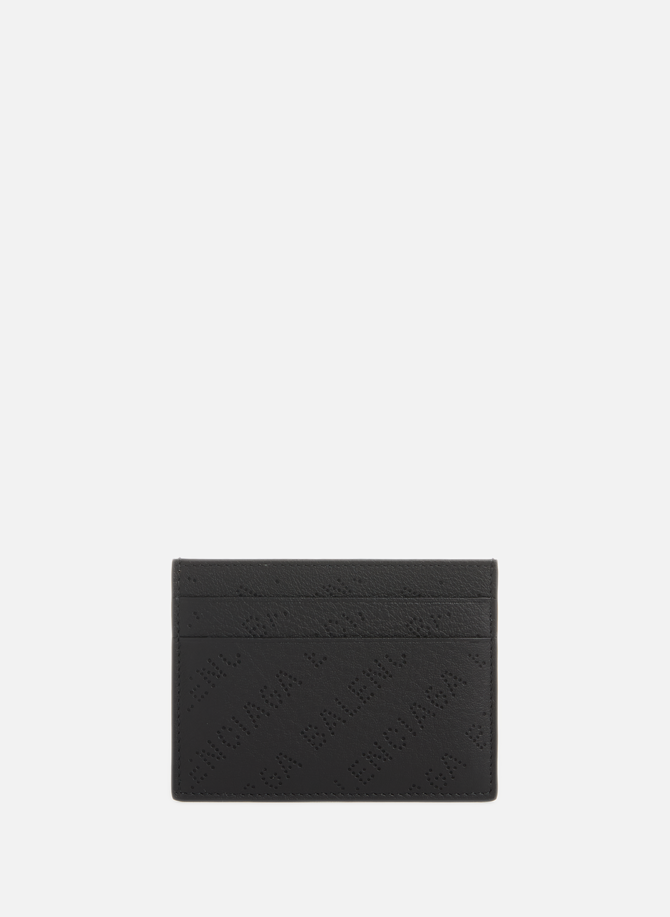 Calfskin leather card holder BALENCIAGA