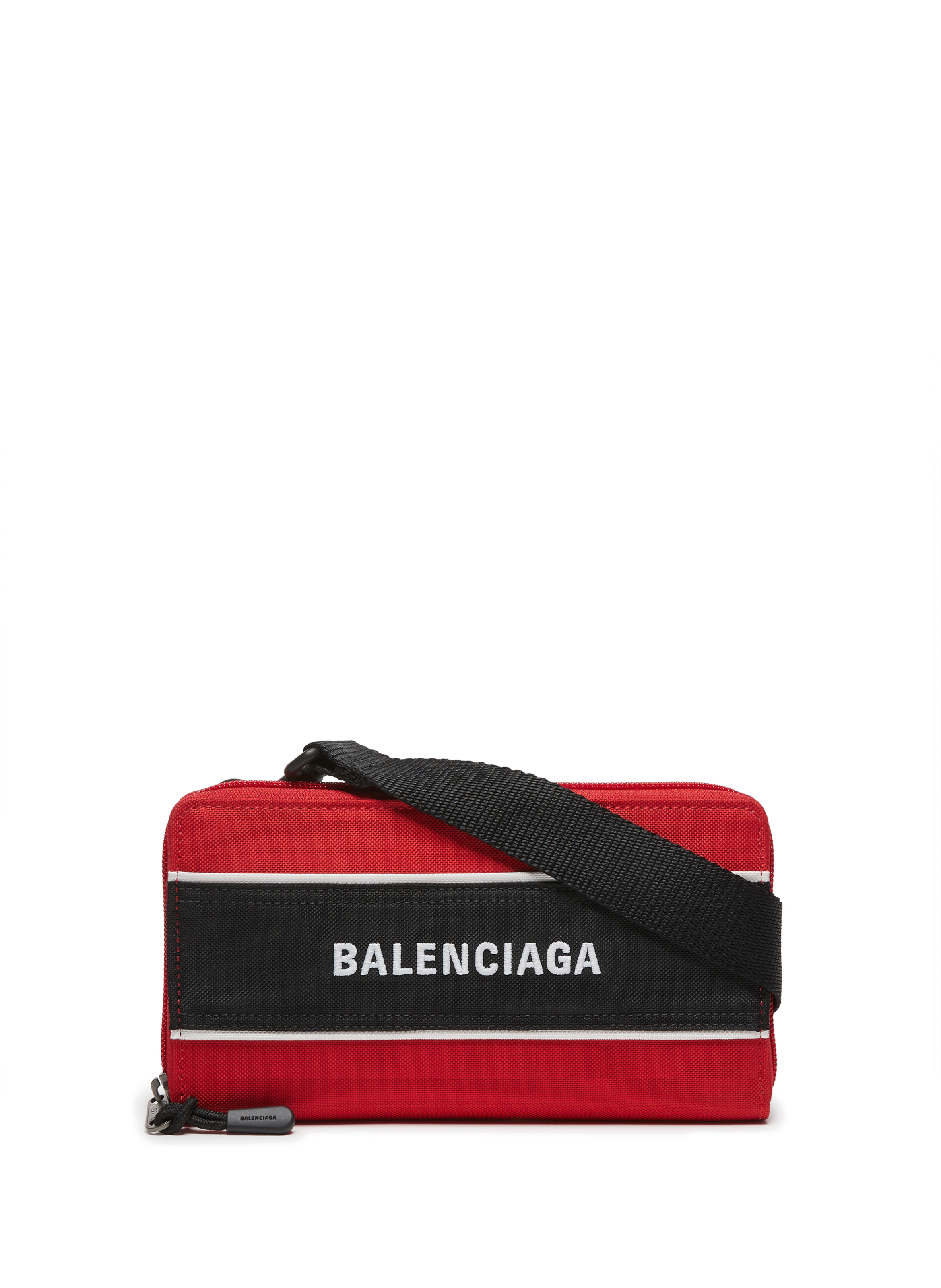 balenciaga nylon wallet