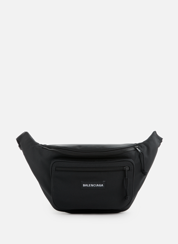 BALENCIAGA Nylon belt bag  Black