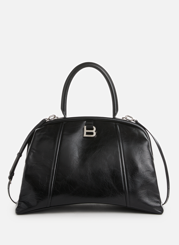 BALENCIAGA Editor large leather bag Black