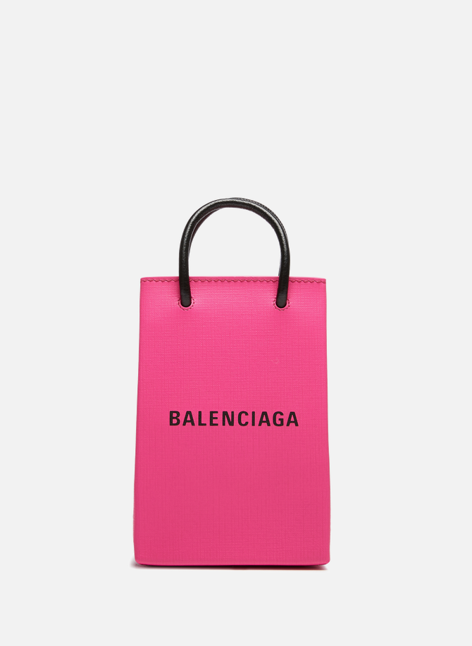 Shopping leather Phone Holder Mini bag BALENCIAGA