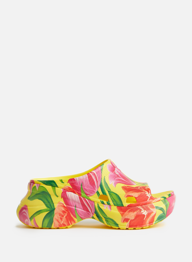 Crocs Pool sandals with tulips BALENCIAGA