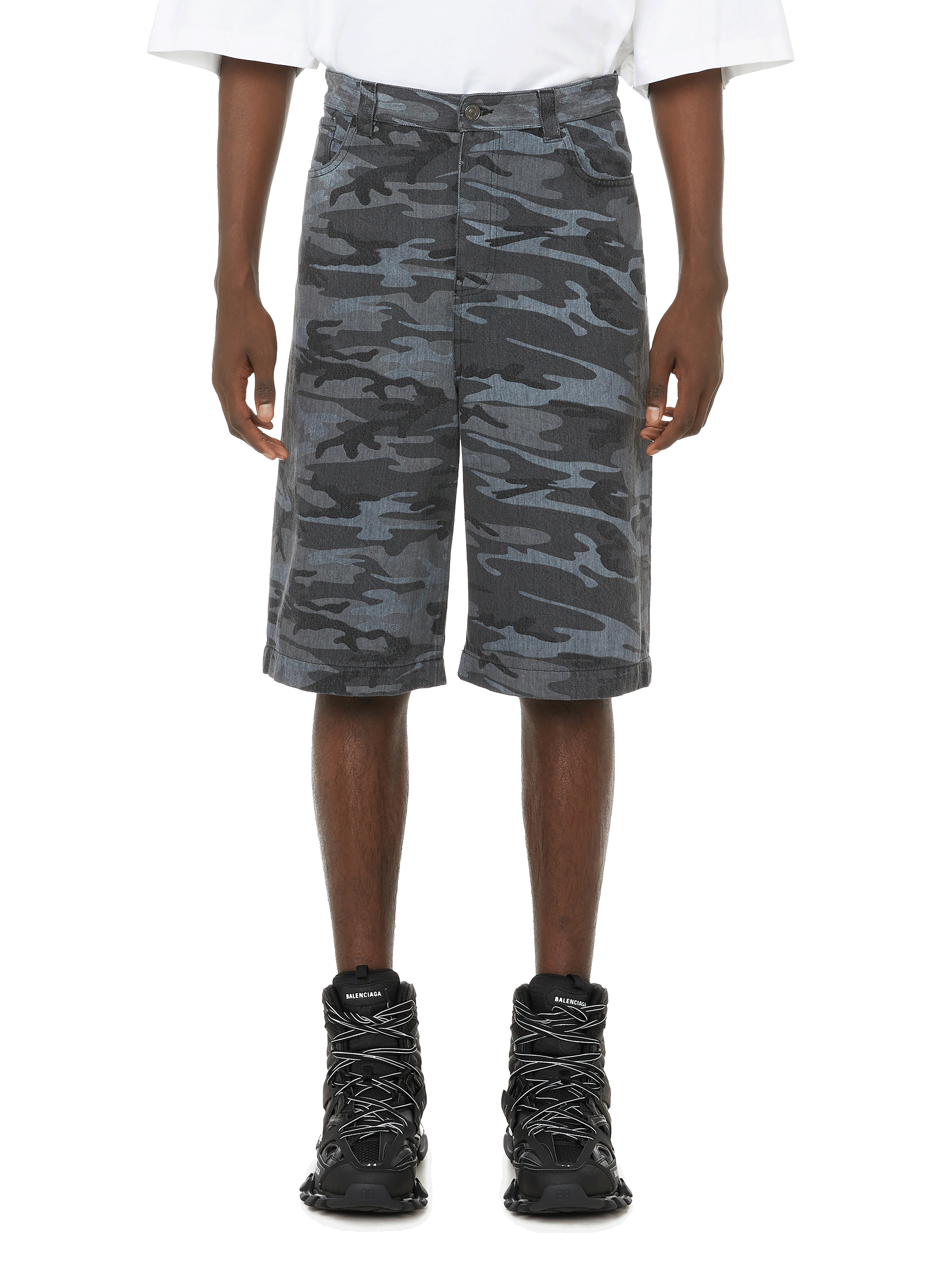 balenciaga mens shorts