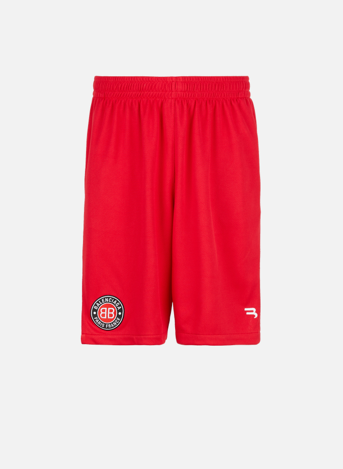 Soccer Shorts in perforated jersey
 BALENCIAGA