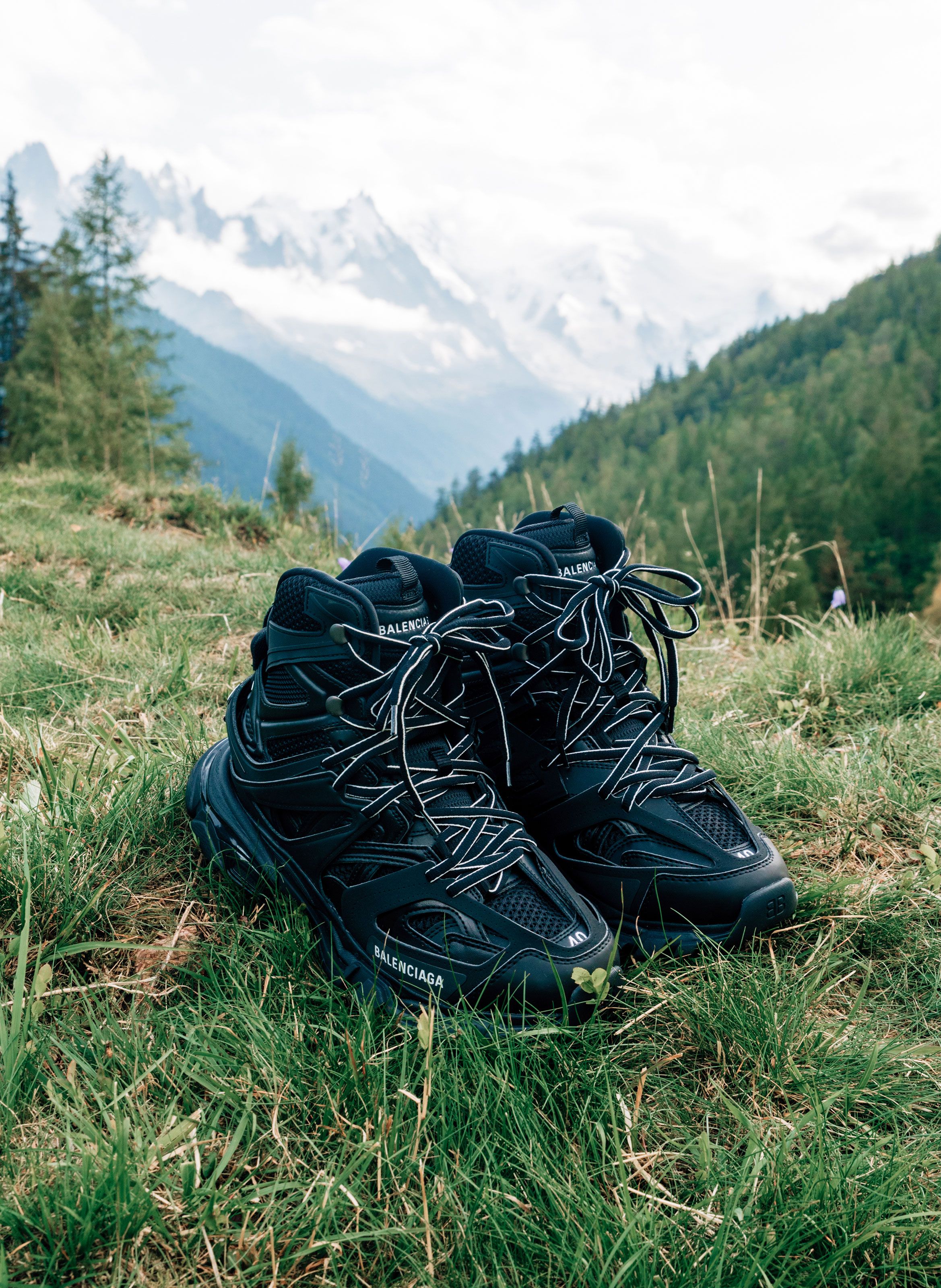 Balenciaga  Shoes  Authentic Balenciaga Track Hike Faux Fur Hiking Winter  Military Boot 43e E  Poshmark