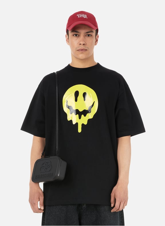 Cotton T-shirt Black by BALENCIAGA BALENCIAGA Cotton T-shirt Black