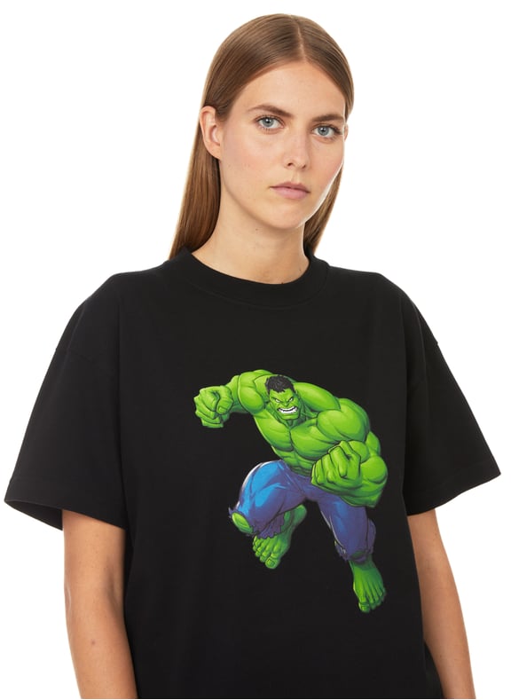 Hulk Cotton T Shirt Balenciaga For Women Printemps Com Hulk Cotton T Shirt Balenciaga For Women Printemps Com