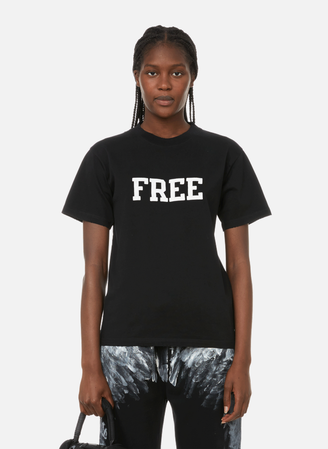 ?Free? wide-fit cotton T-shirt BALENCIAGA