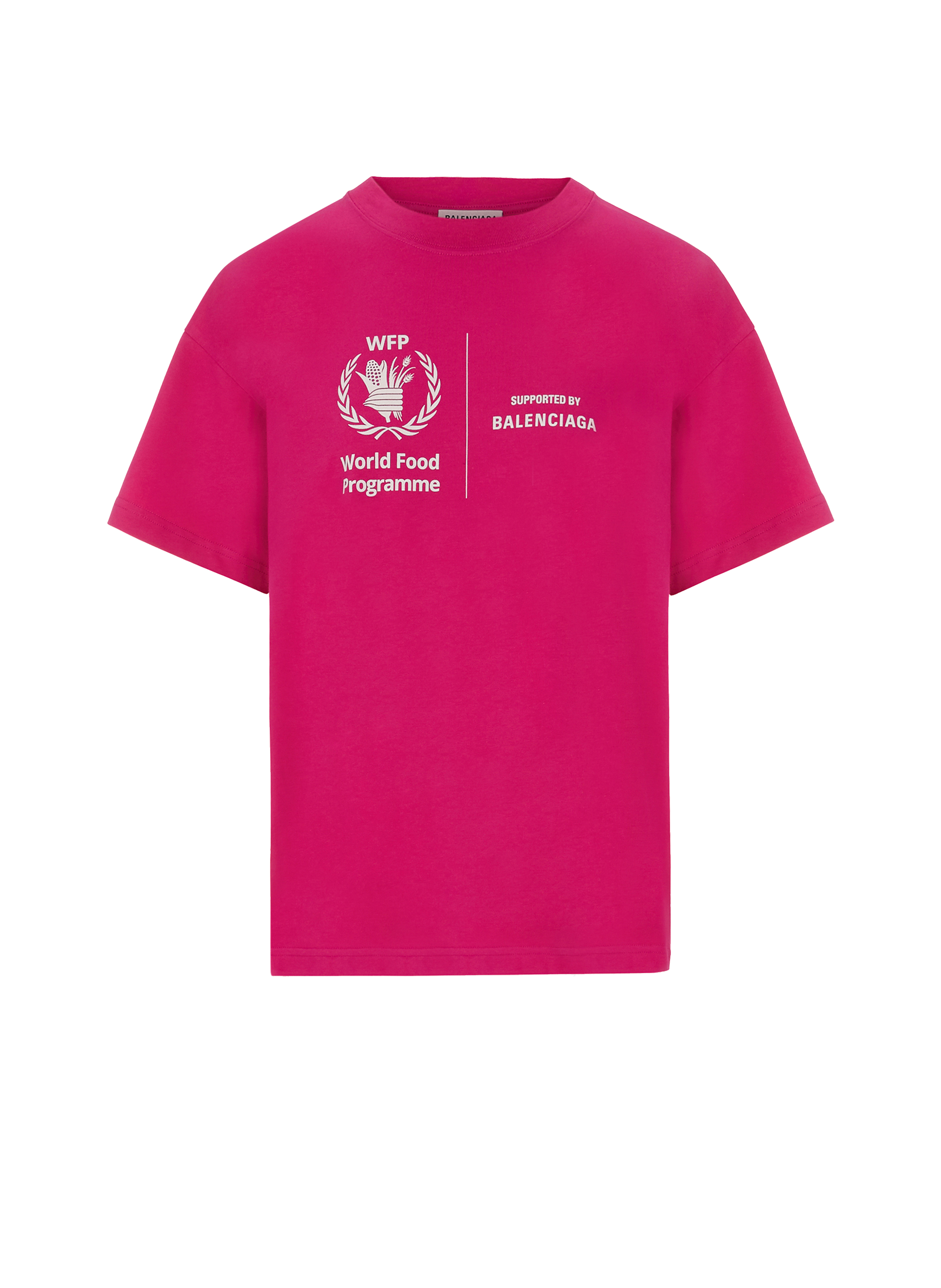 balenciaga world food programme pink