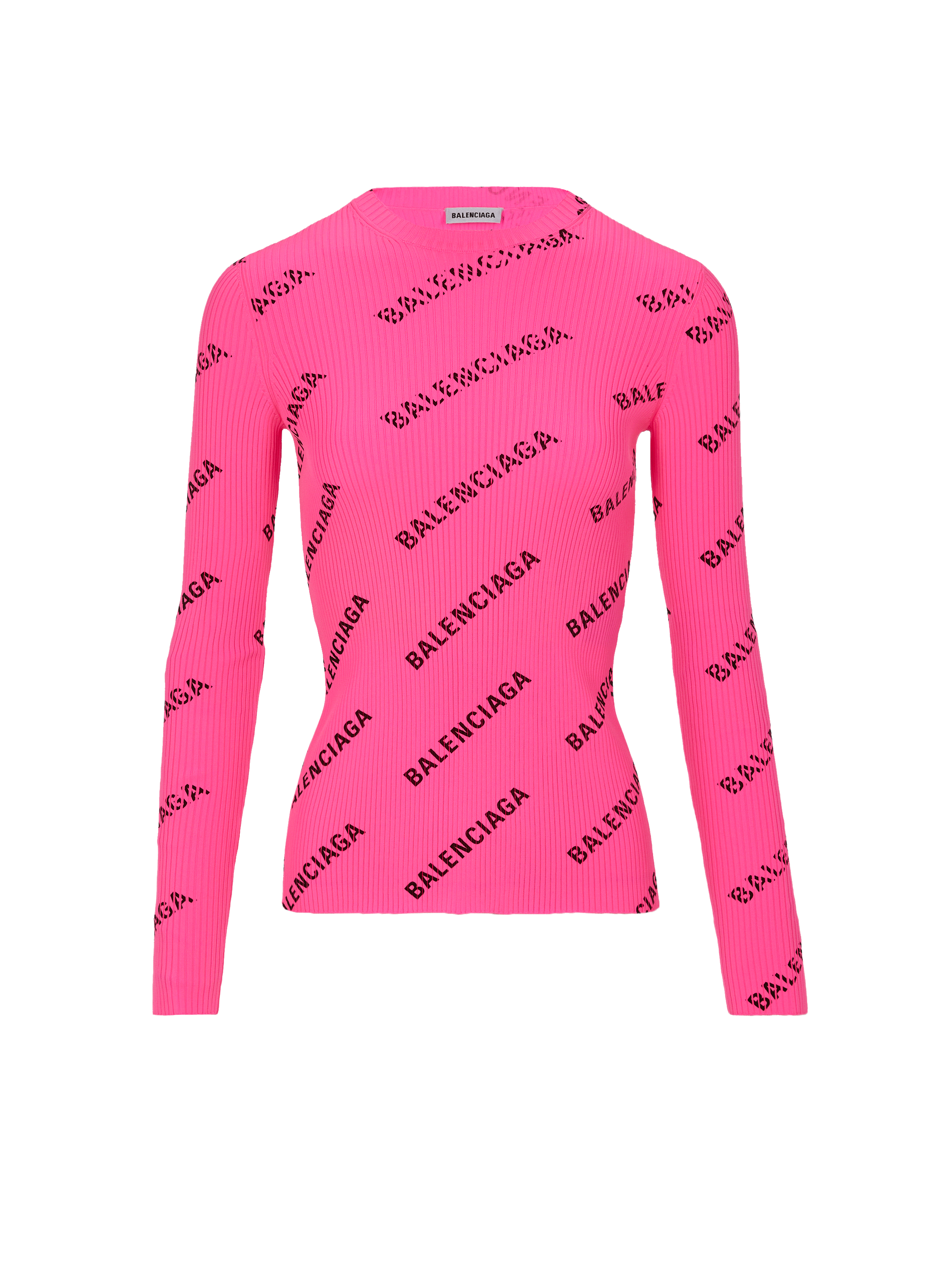 balenciaga pink top