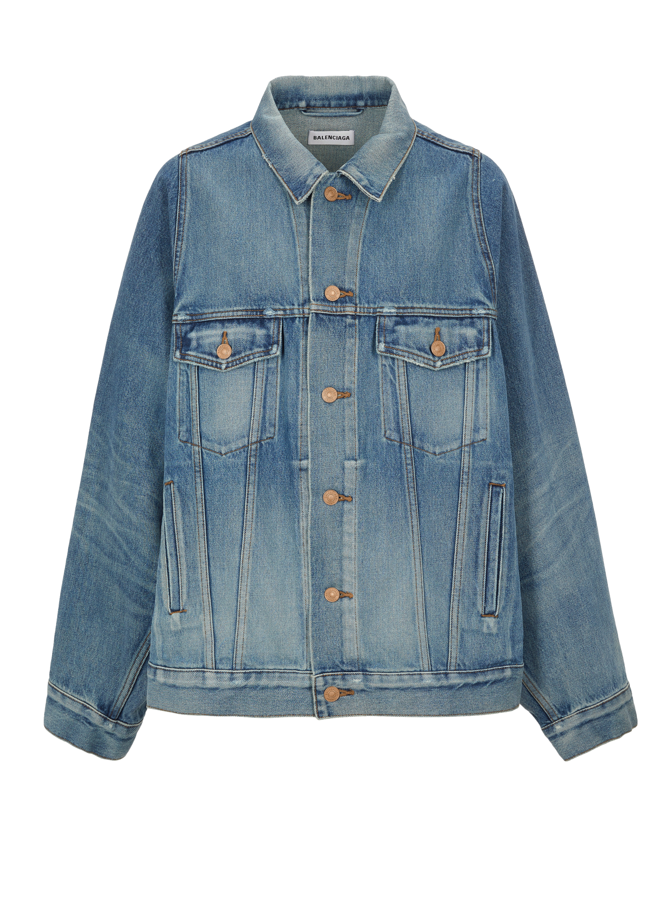 balenciaga womens denim jacket