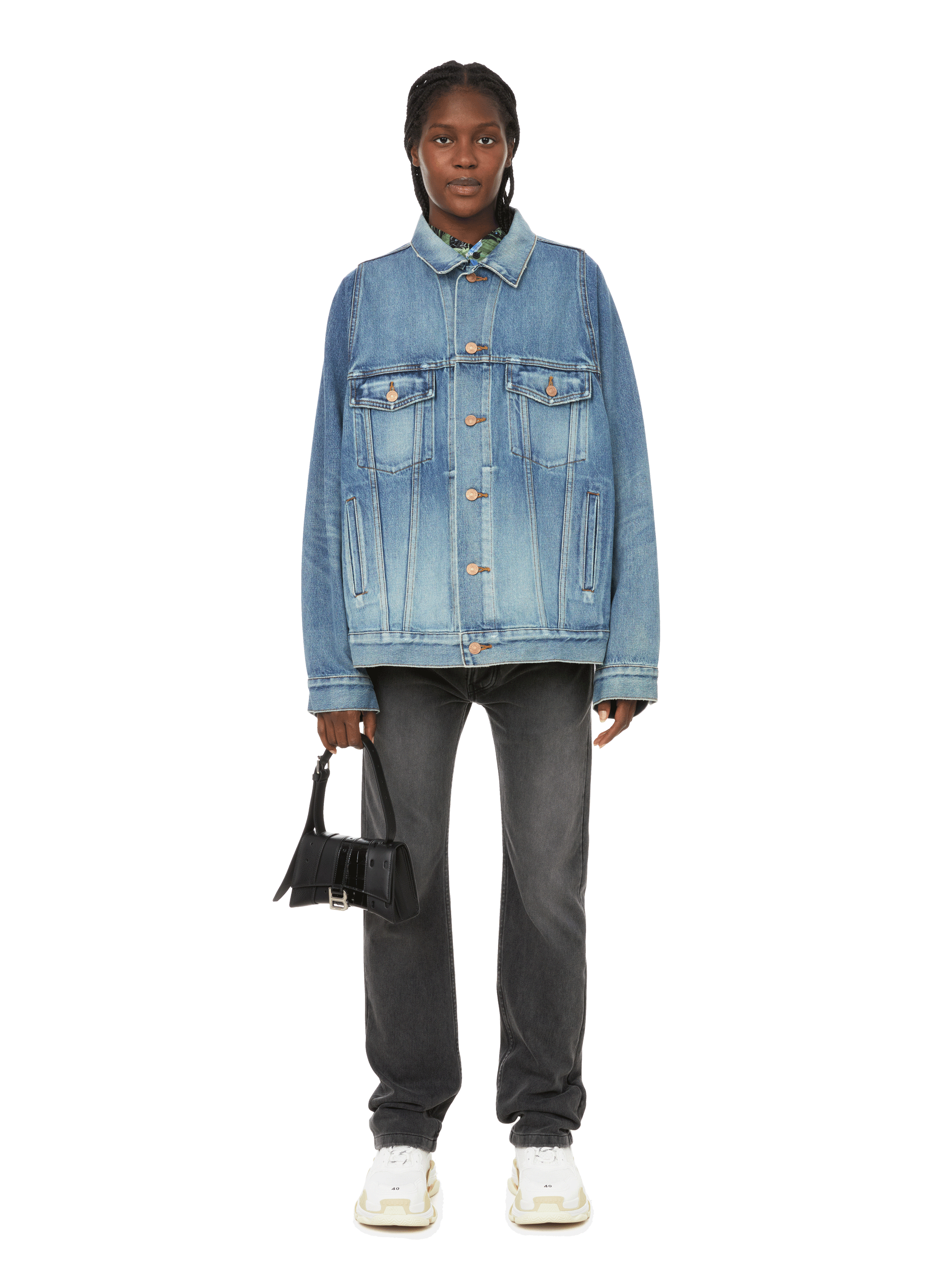DENIM JACKET - BALENCIAGA for WOMEN 