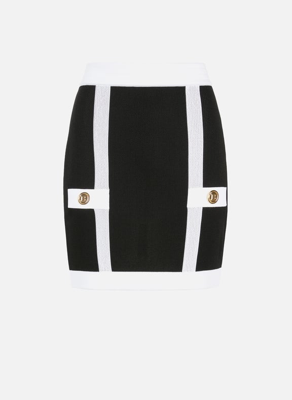 Two-tone ensemble skirt Multicolour by BALMAIN BALMAIN Two-tone ensemble skirt Multicolour