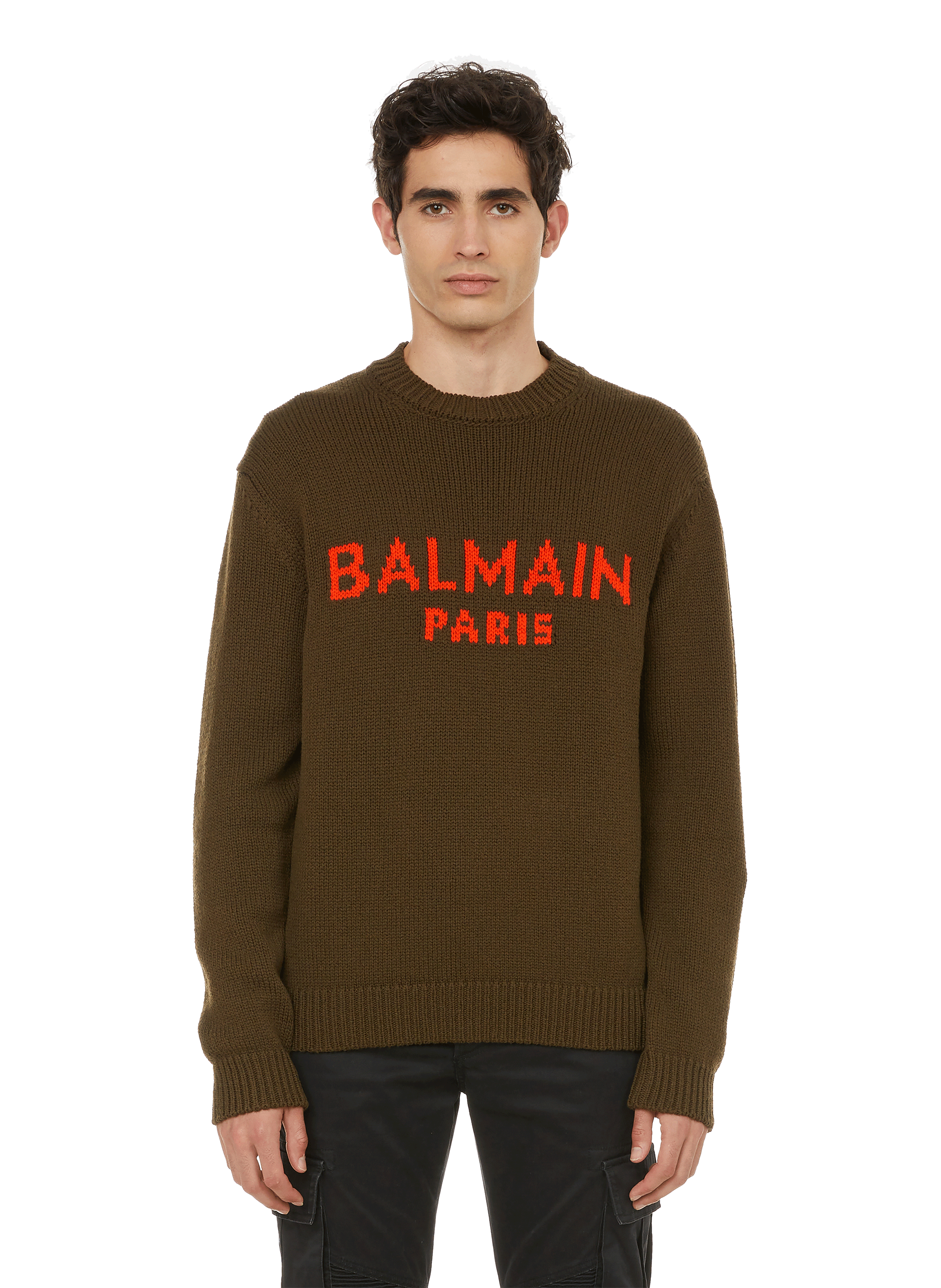 balmain mens jumper