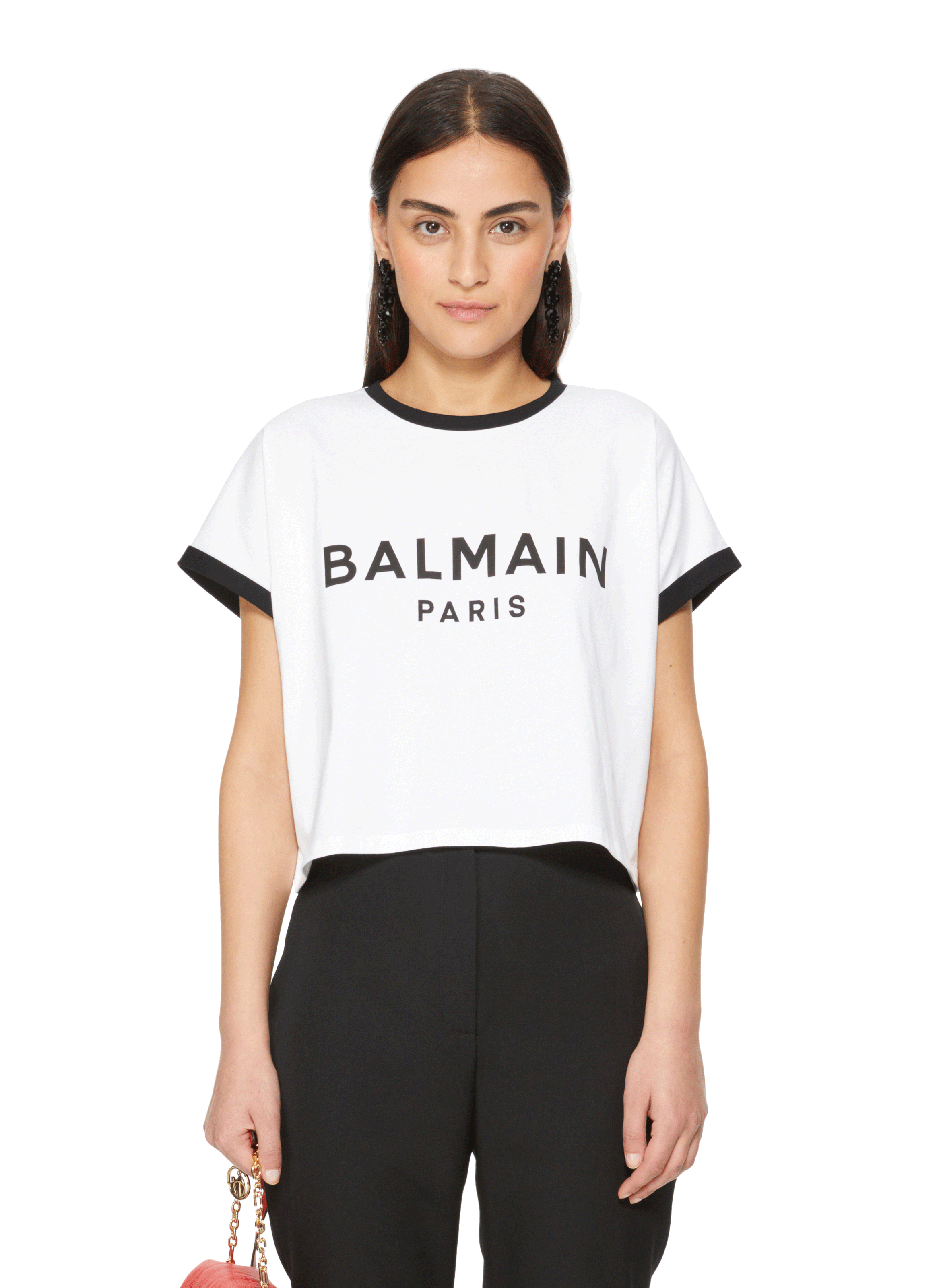 balmain tshirt womens