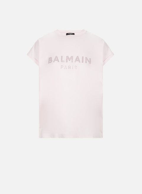T-shirt avec logo PinkBALMAIN 