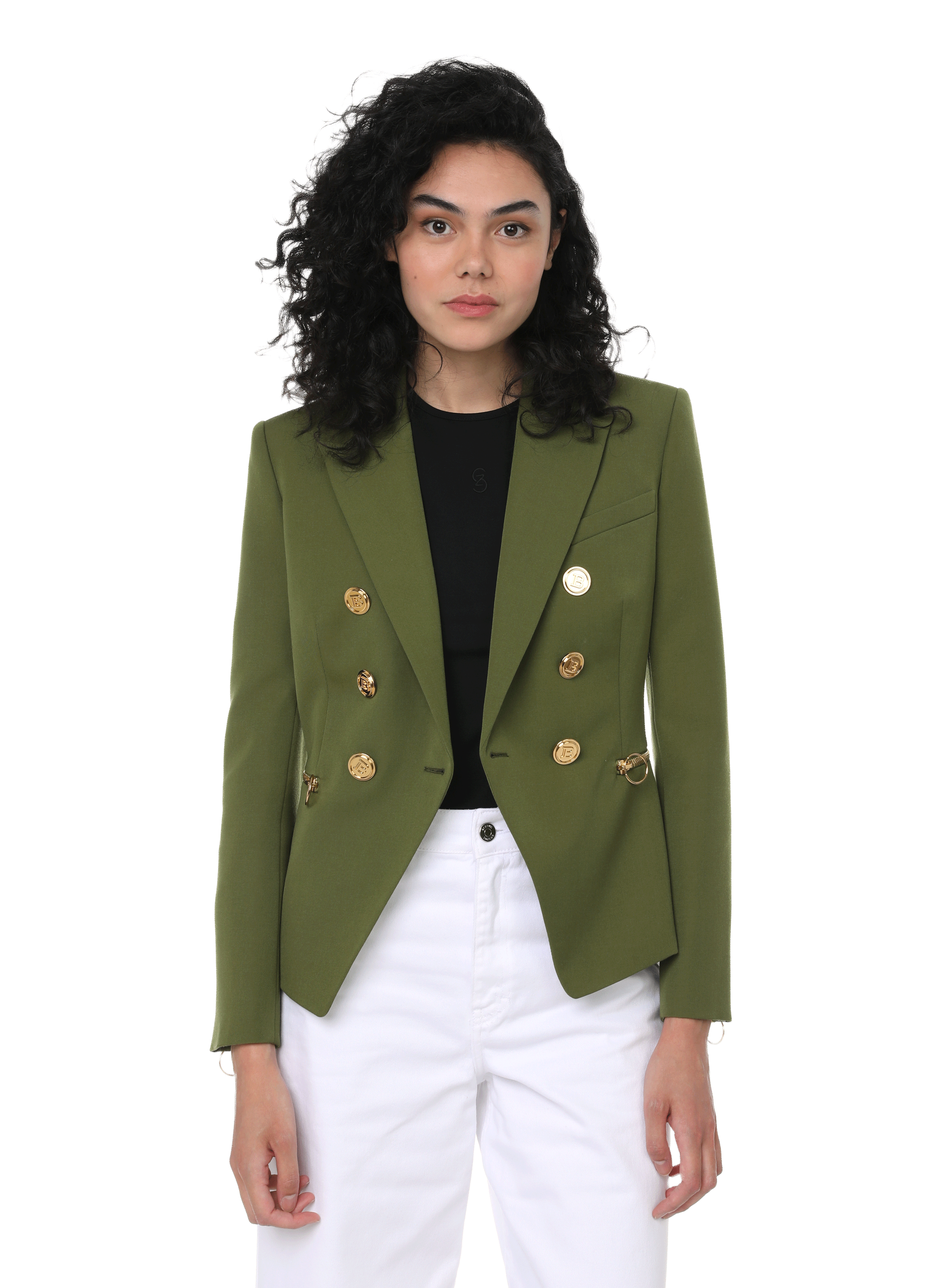 TAILORED WOOL JACKET - BALMAIN for 
