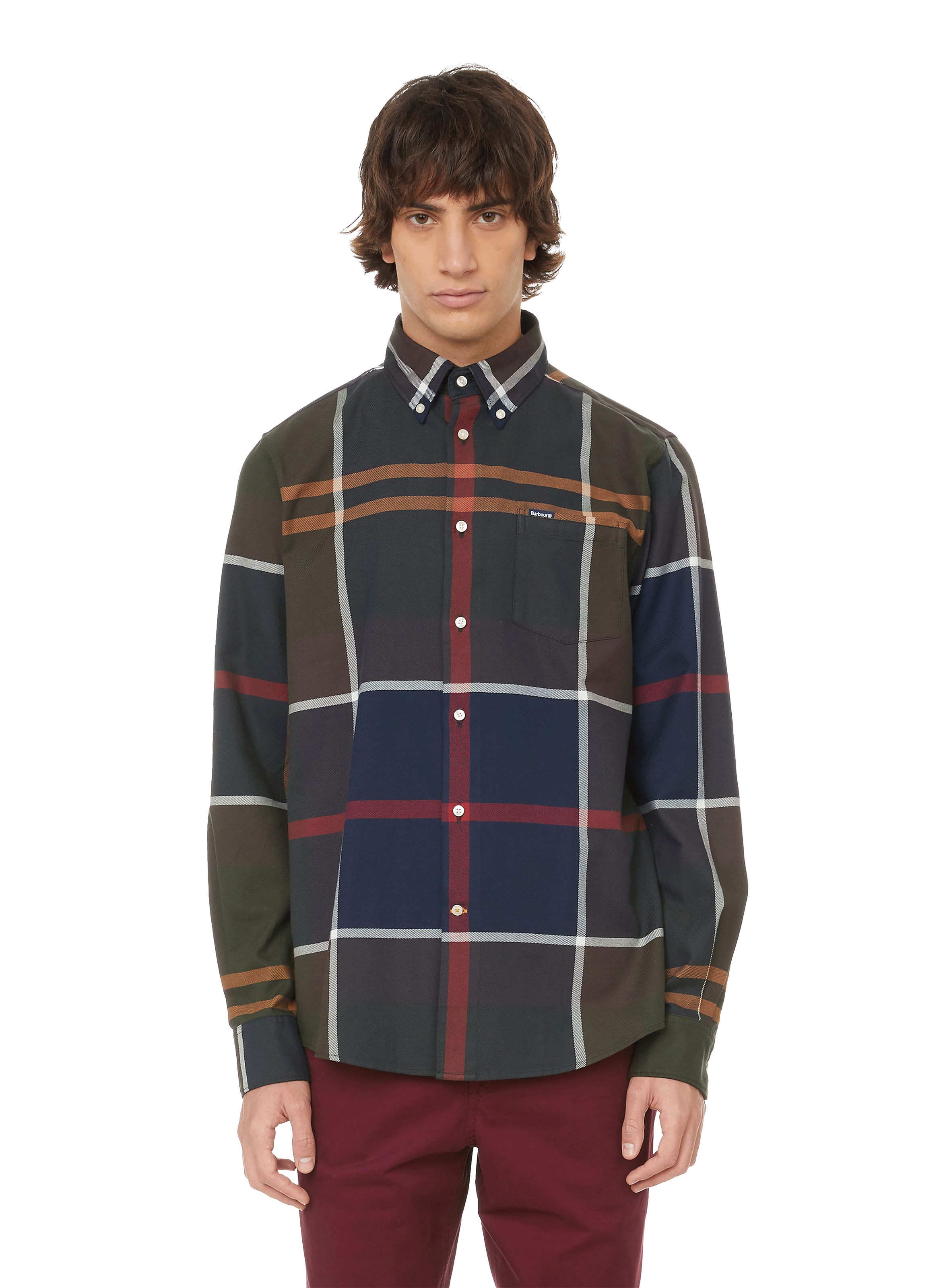 DUNOON COTTON SHIRT - BARBOUR for MEN 