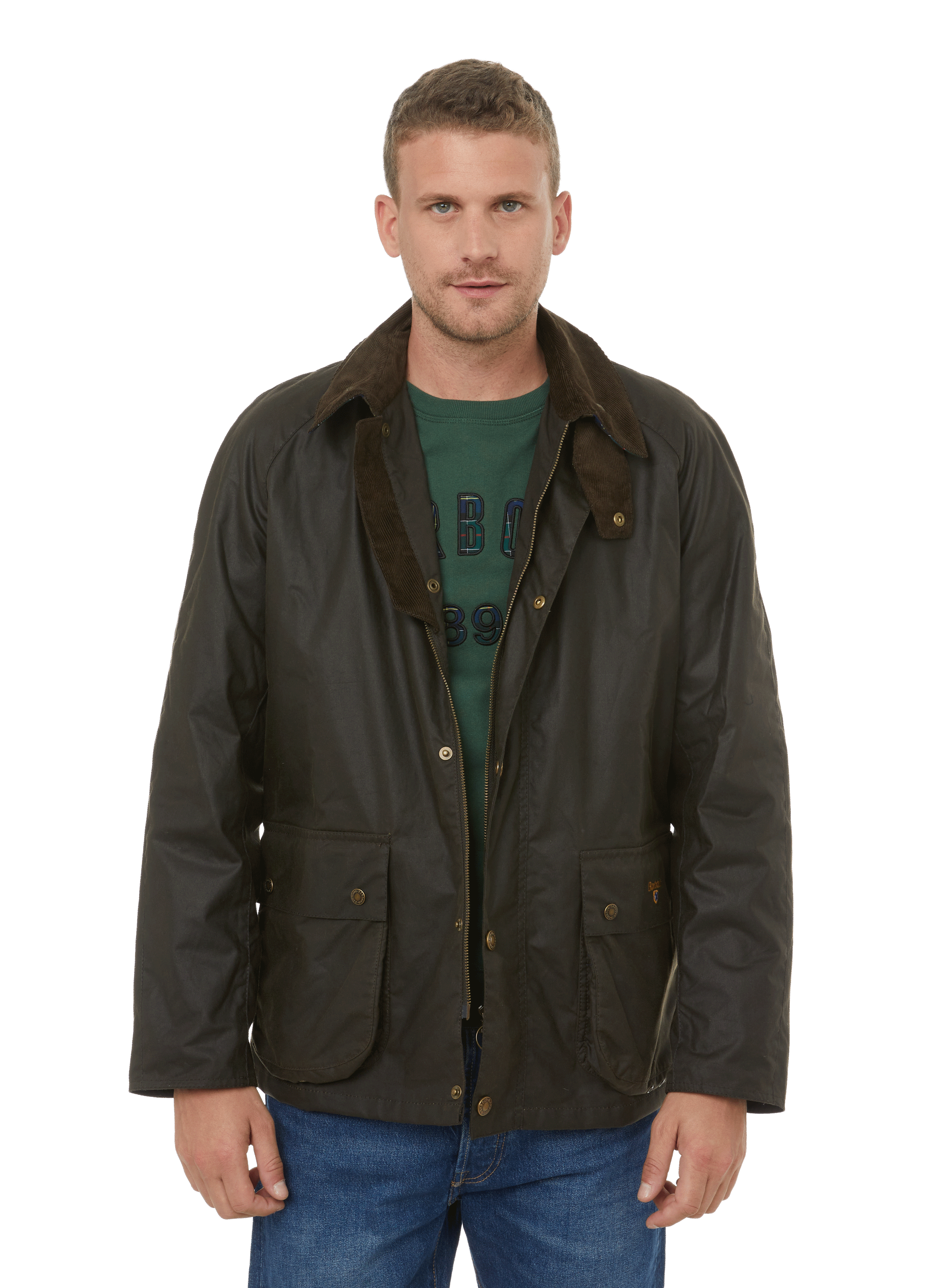 barbour strathyre wax jacket olive