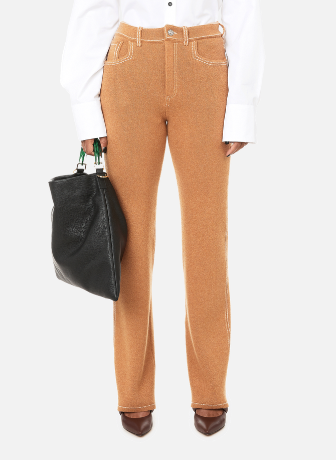 Cashmere and cotton-blend trousers BARRIE