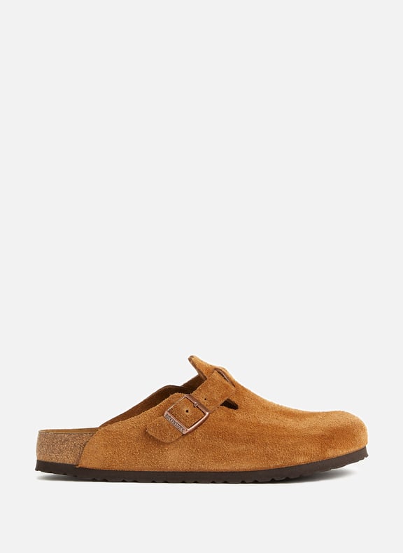 Boston inverted leather sandals Brown by BIRKENSTOCK BIRKENSTOCK Boston inverted leather sandals Brown