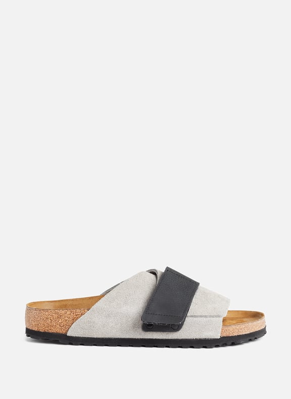 Madrid sandals in inverted leather Beige by BIRKENSTOCK BIRKENSTOCK Madrid sandals in inverted leather Beige