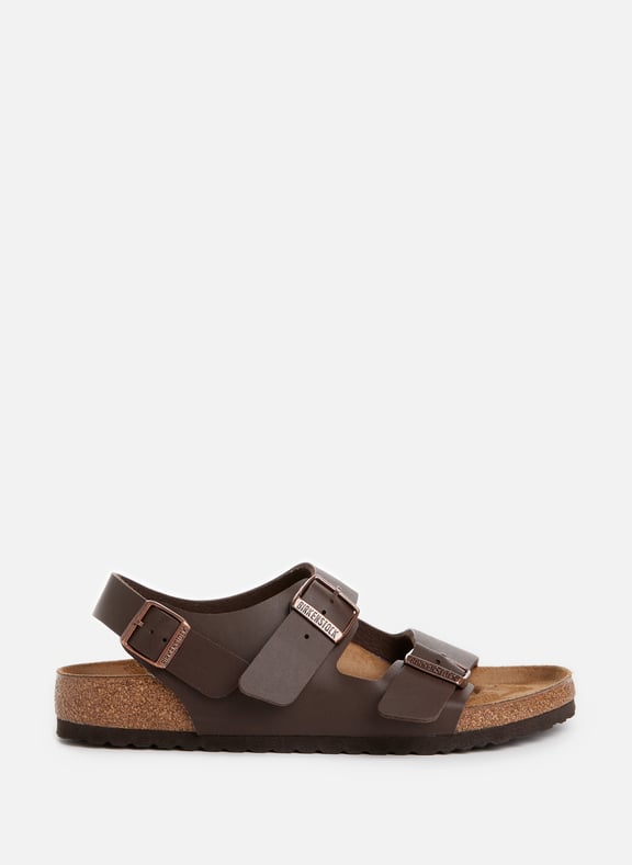 Milano leather sandals Brown by BIRKENSTOCK BIRKENSTOCK Milano leather sandals Brown