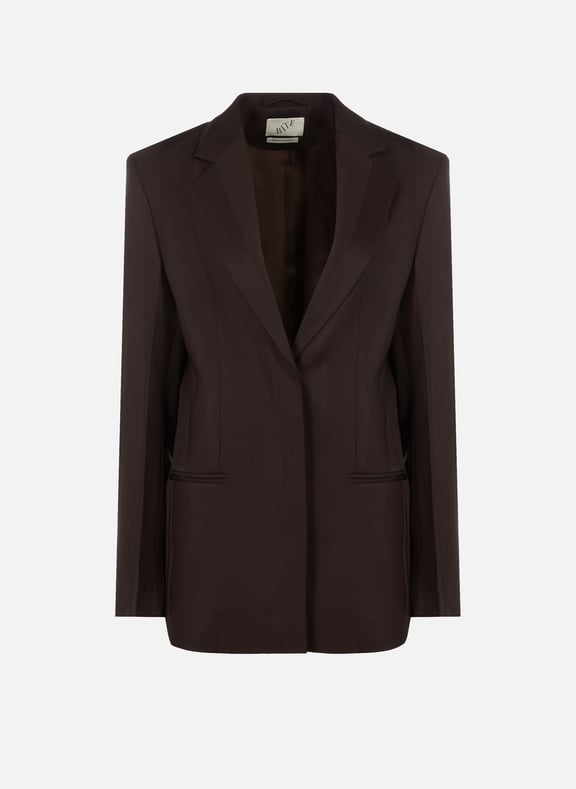 Wool jacket Brown by BITE STUDIOS BITE STUDIOS Wool jacket Brown