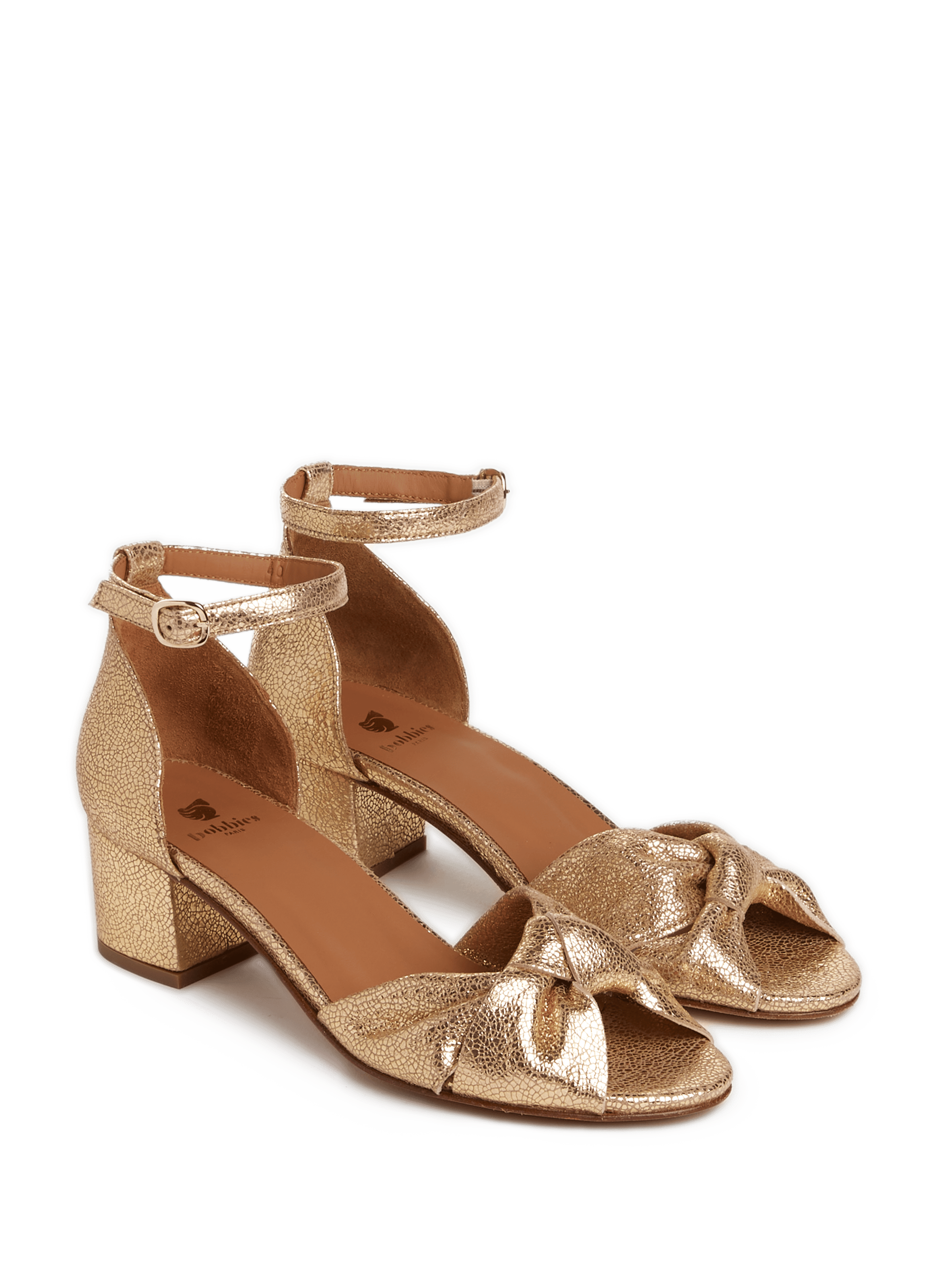 The Bobbi Faux Leather Heel main image 0
