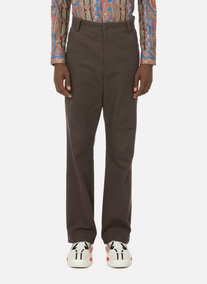 Thick canvas trousers BORAMY VIGUIER