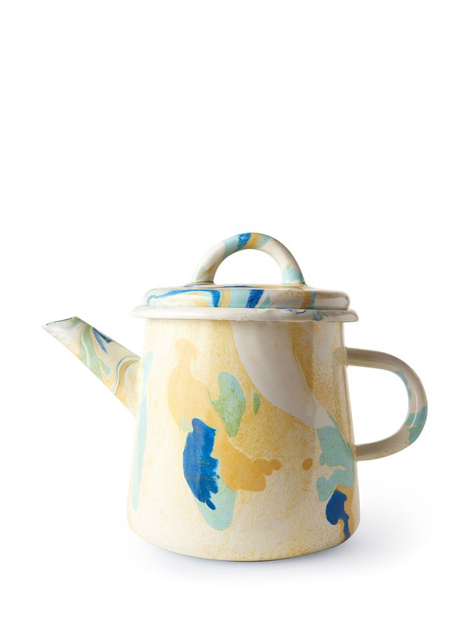 New Marble teapot BORNN ENAMELWARE