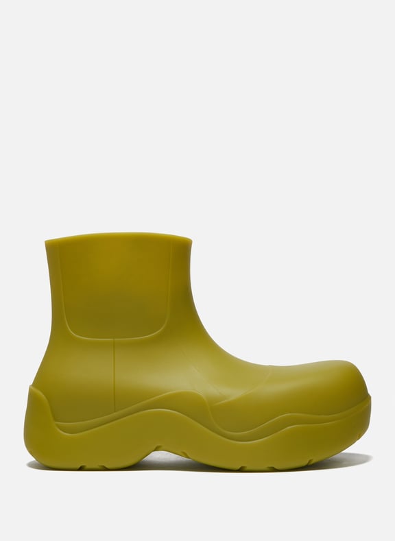 BV Puddle rubber Boots Yellow by BOTTEGA VENETA BOTTEGA VENETA BV Puddle rubber Boots Yellow