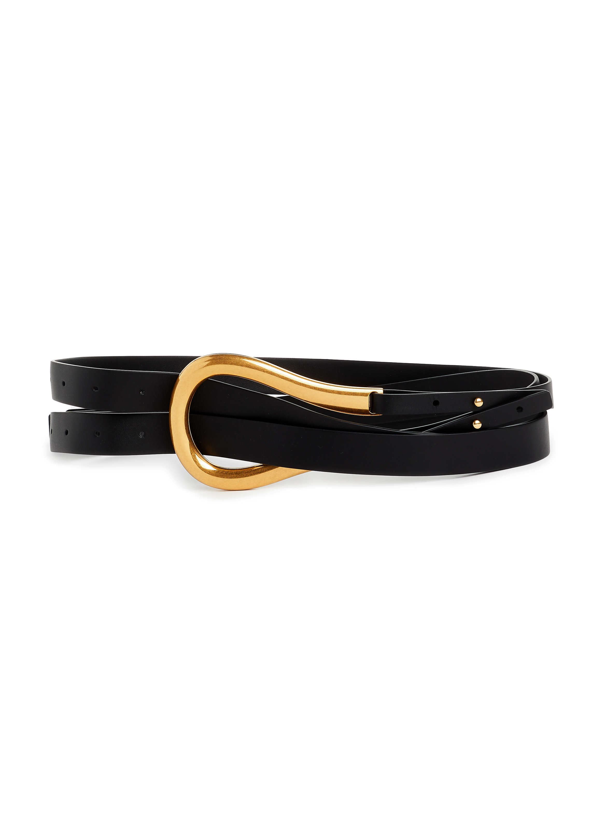 bottega veneta horsebit belt