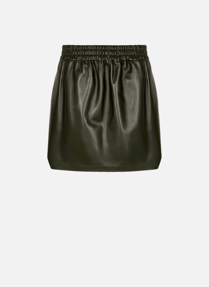 Lambskin leather mini-skirt BOTTEGA VENETA
