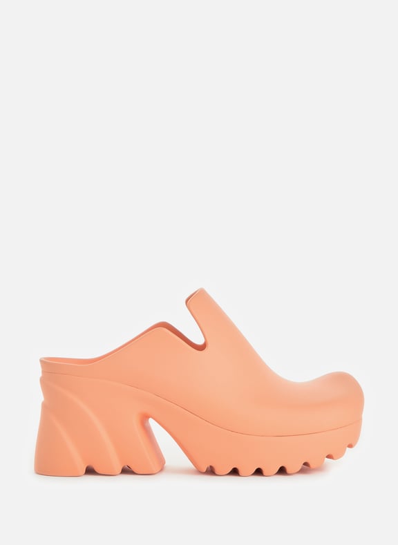 Flash rubber mules Orange by BOTTEGA VENETA BOTTEGA VENETA Flash rubber mules Orange