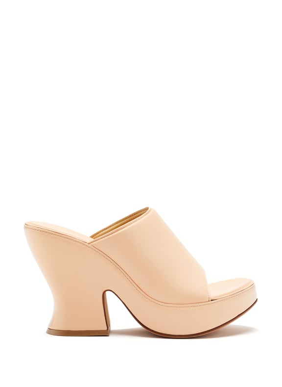 Stack Leather Mules Bottega Veneta For Women Printemps Com Stack Leather Mules Bottega Veneta For Women Printemps Com