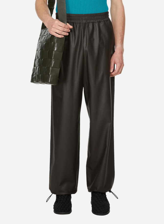Calfskin leather trousers BOTTEGA VENETA