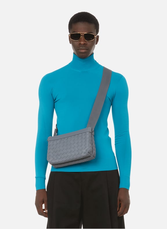 High-neck jumper Blue by BOTTEGA VENETA BOTTEGA VENETA High-neck jumper Blue