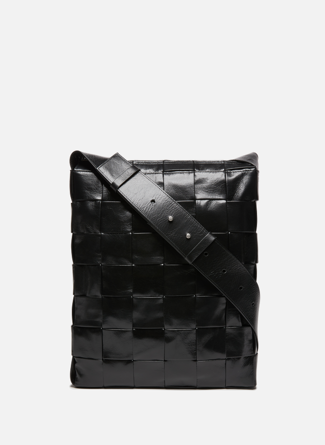 Woven leather shoulder bag BOTTEGA VENETA