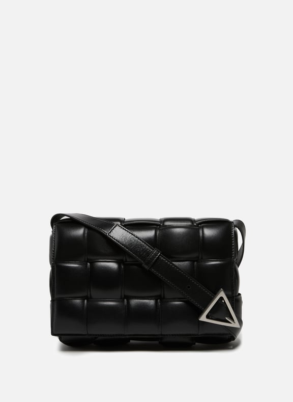 Padded Cassette leather bag Black by BOTTEGA VENETA BOTTEGA VENETA Padded Cassette leather bag Black
