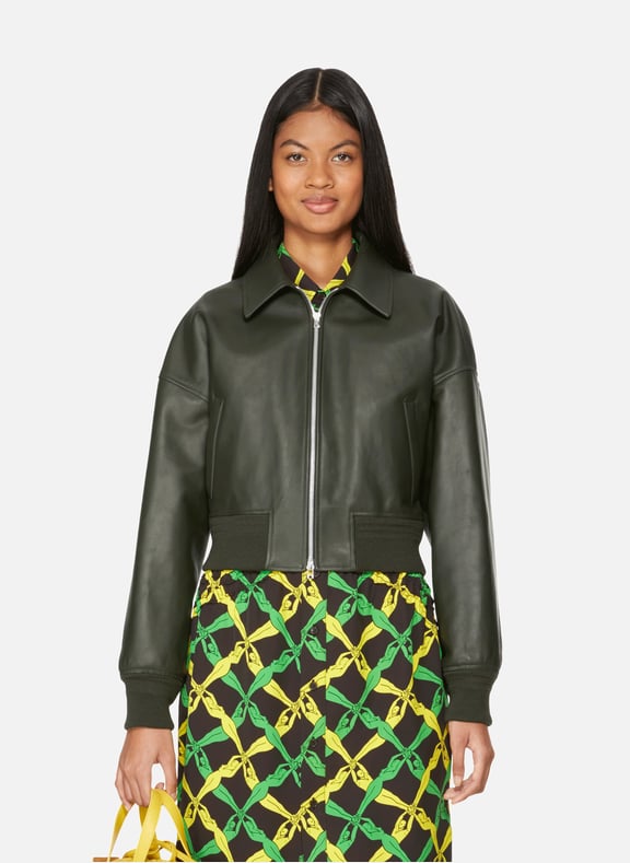 Bottega sales leather jacket