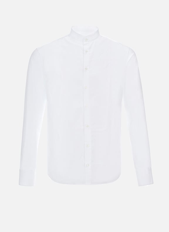 Romancier Cotton Shirt White by BOURRIENNE BOURRIENNE Romancier Cotton Shirt White