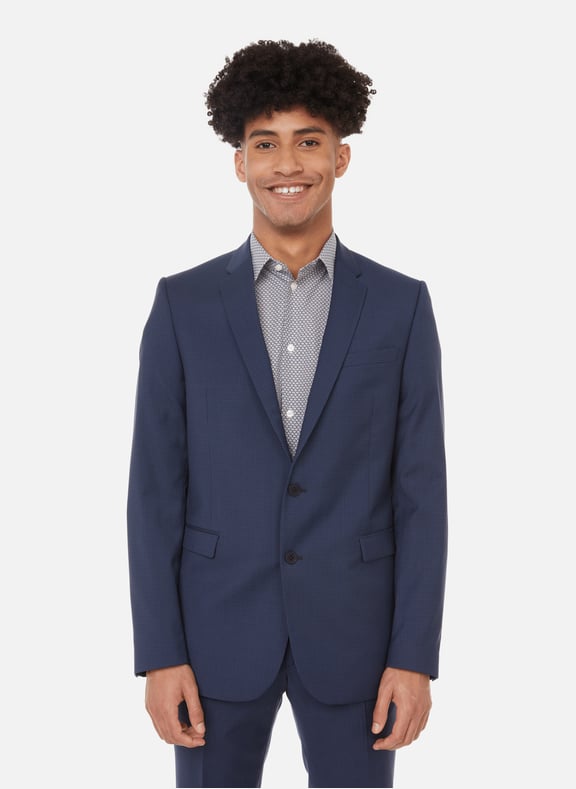 Wool suit jacket Blue by BRUMMELL BRUMMELL Wool suit jacket Blue