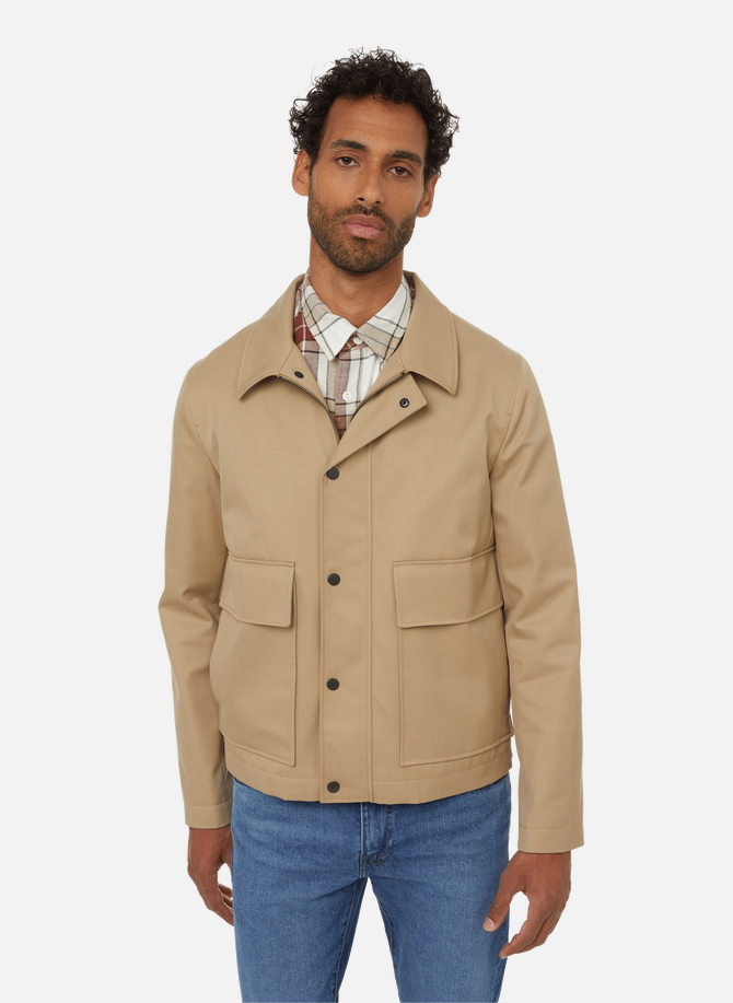 Straight cotton-blend jacket BRUMMELL