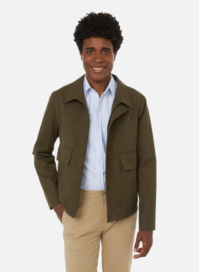 Straight cotton-blend jacket BRUMMELL