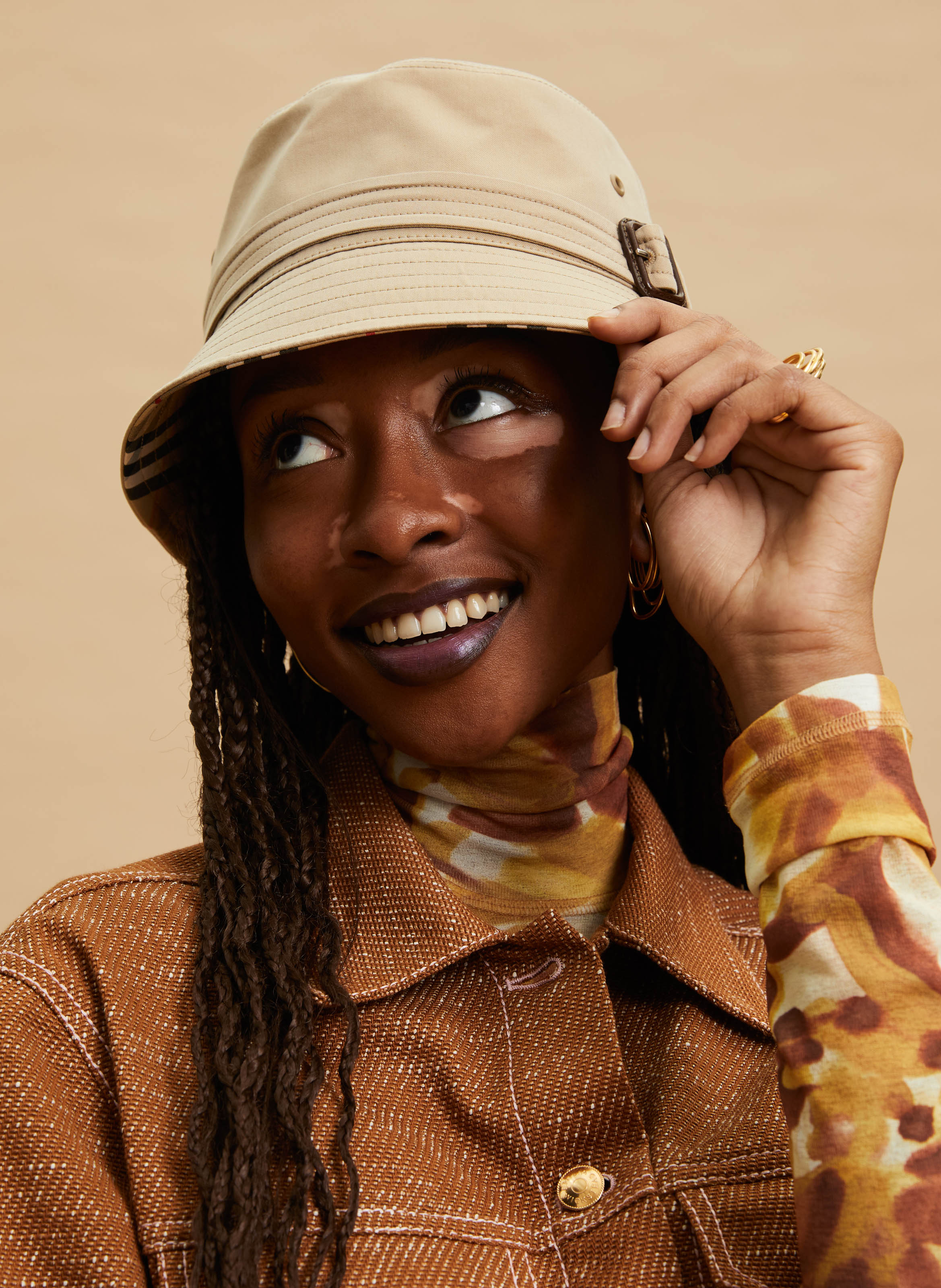 Burberry bucket store hat womens